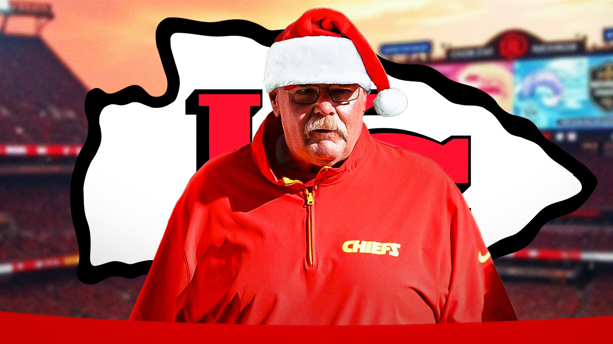 Andy Reid hilariously dresses up as Santa after Chiefs clinch No. 1 AFC seed