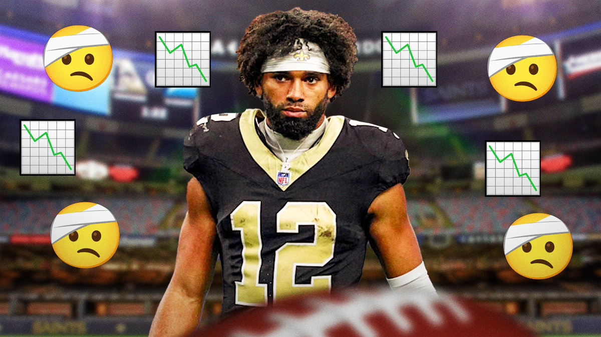 Saints&#8217; Chris Olave gets final injury update for Week 17 vs. Raiders