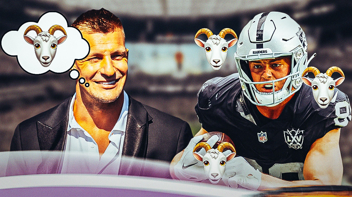Raiders&#8217; Brock Bowers gets eye-opening prediction from Rob Gronkowski