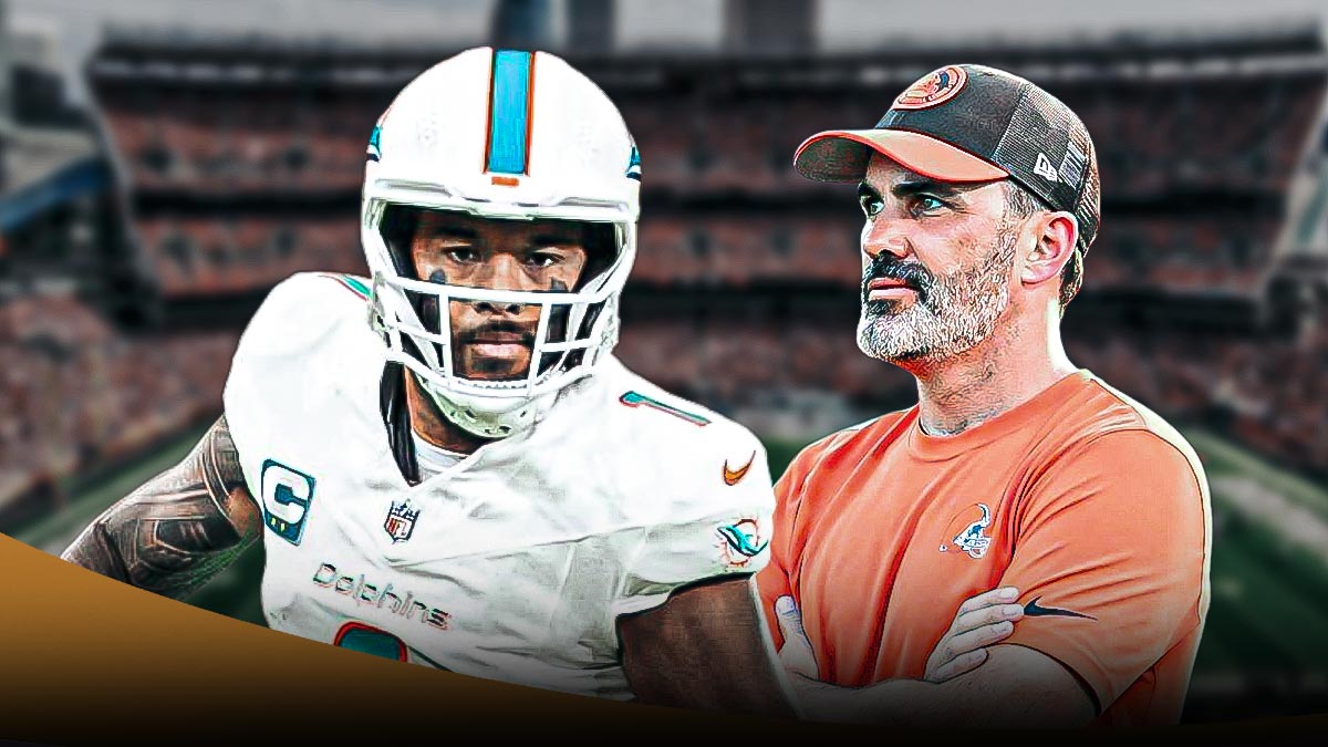 Browns&#8217; Kevin Stefanski tips his cap to Tua Tagovailoa ahead of Week 17