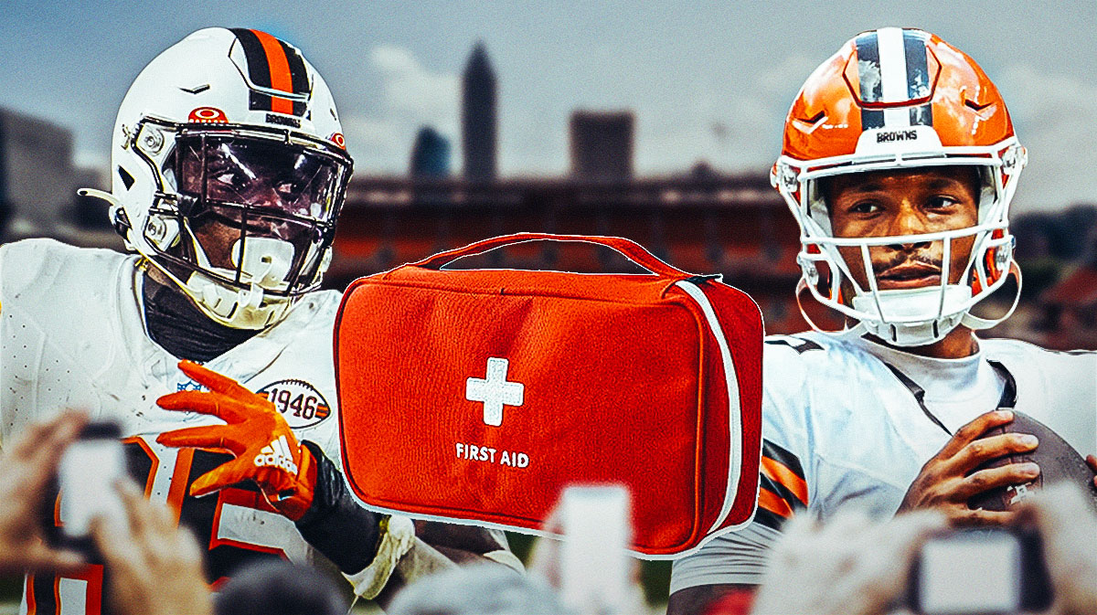 David Njoku, Dorian Thompson-Robinson dealing with pair of concerning injuries