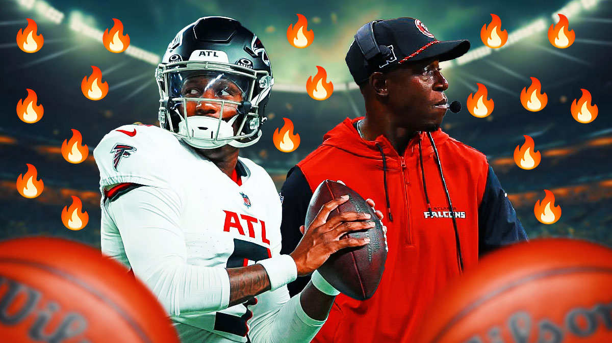Falcons coach Raheem Morris drops truth bombs on Michael Penix Jr.&#8217;s first start