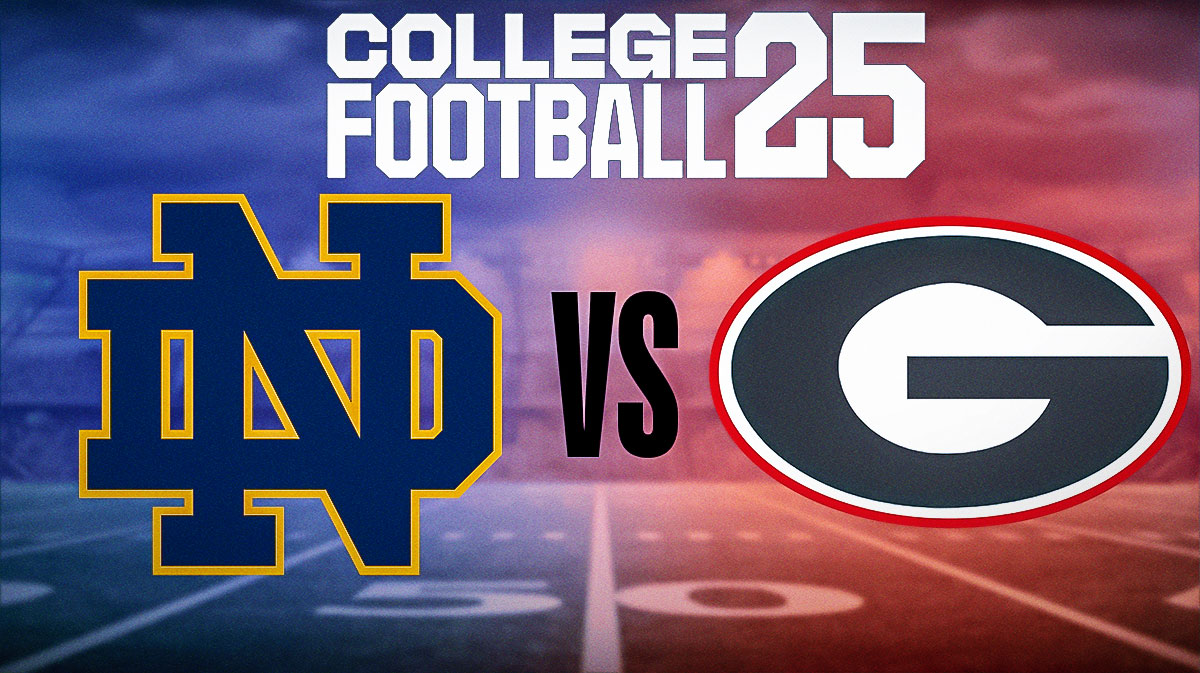 Notre Dame vs. Georgia Results According to College Football 25