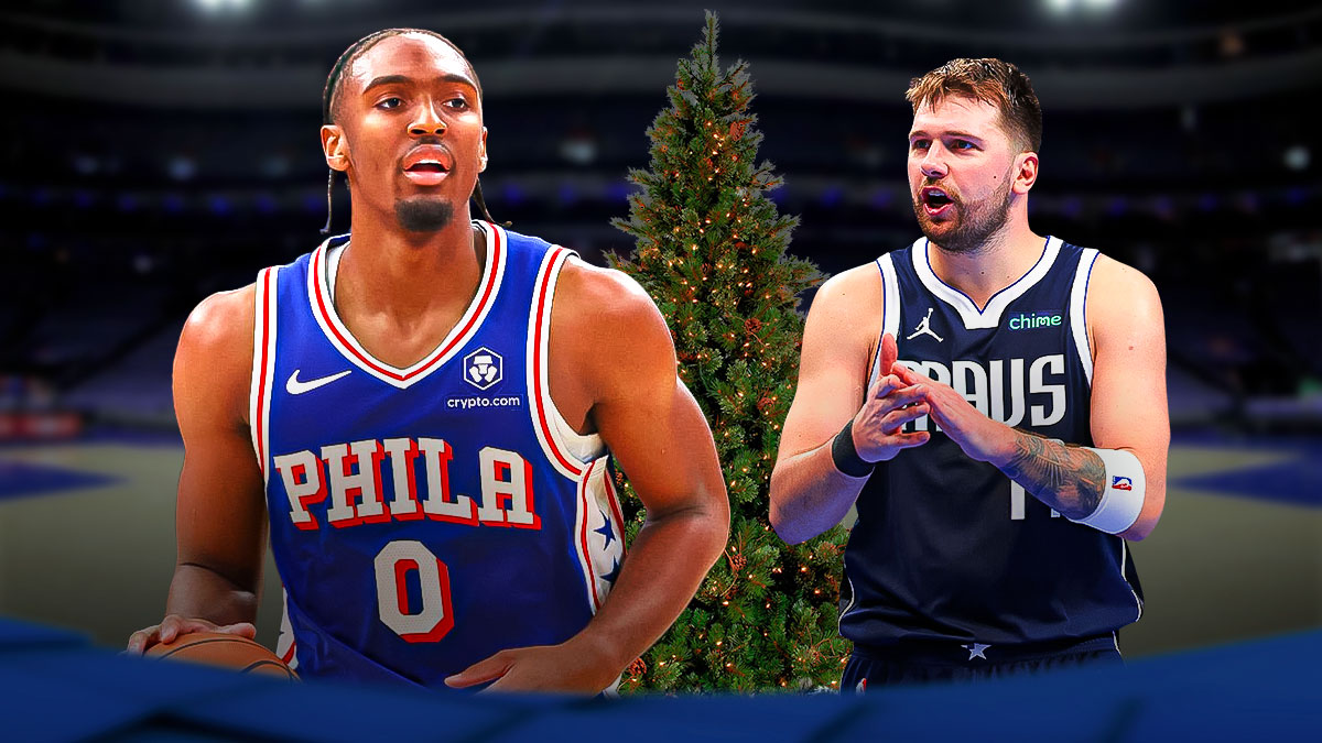 Tyrese Maxey joins Luka Doncic in bonkers Christmas Day club