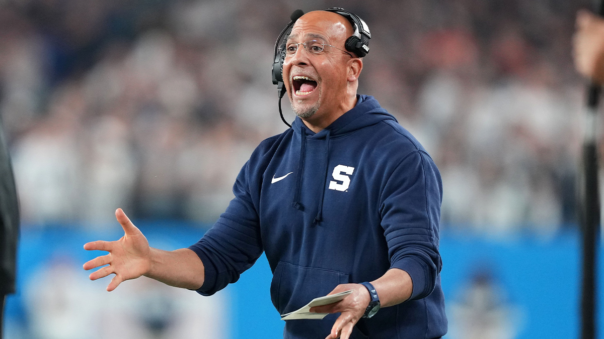 Penn State&#8217;s James Franklin discusses Nick Singleton, Kaytron Allen&#8217;s success