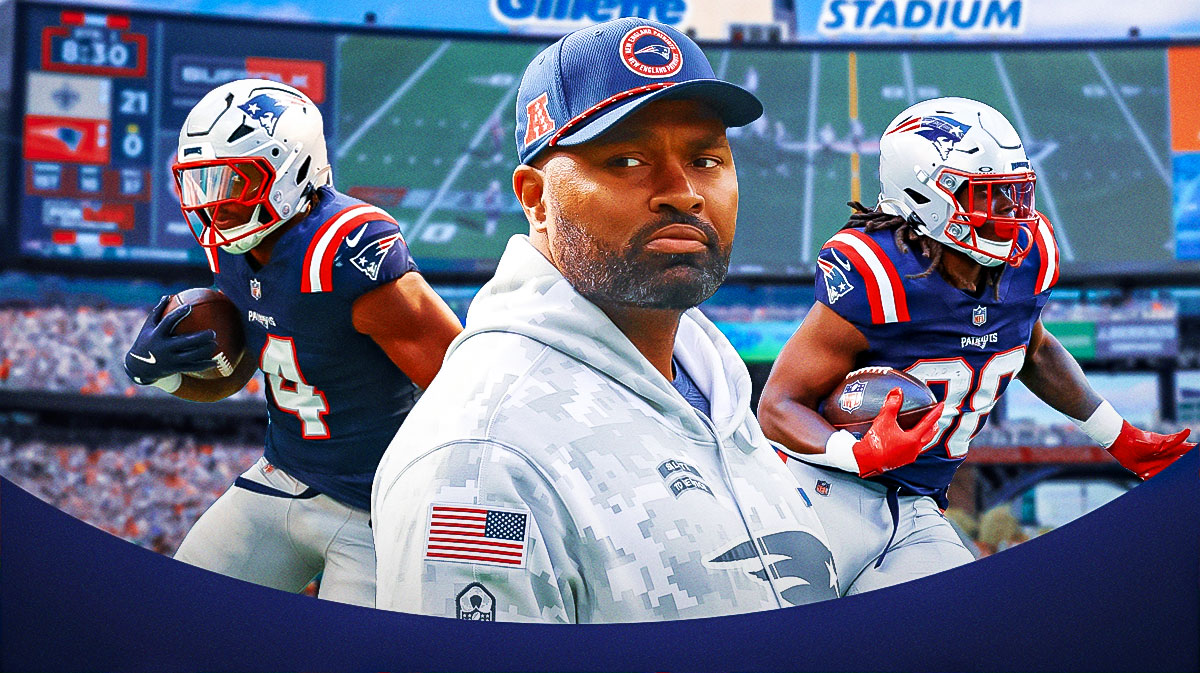 Jerod Mayo changes course on unique Rhamondre Stevenson, Antonio Gibson decision