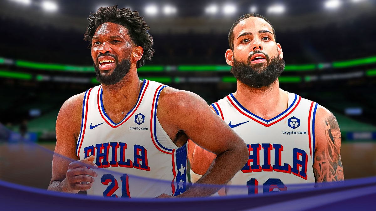 Joel Embiid&#8217;s hilarious reaction to 76ers&#8217; Caleb Martin &#8216;hating&#8217; Celtics