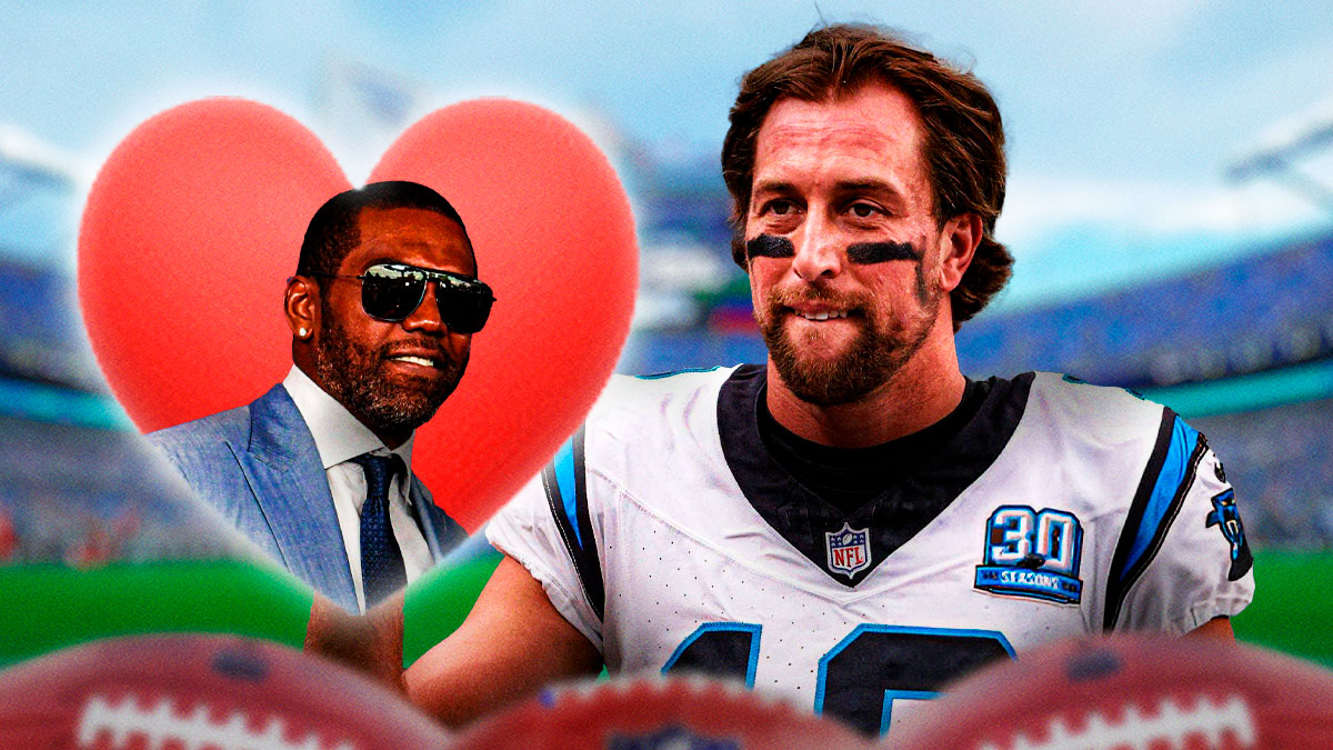 Panthers&#8217; Adam Thielen pays tribute to Randy Moss after cancer announcement