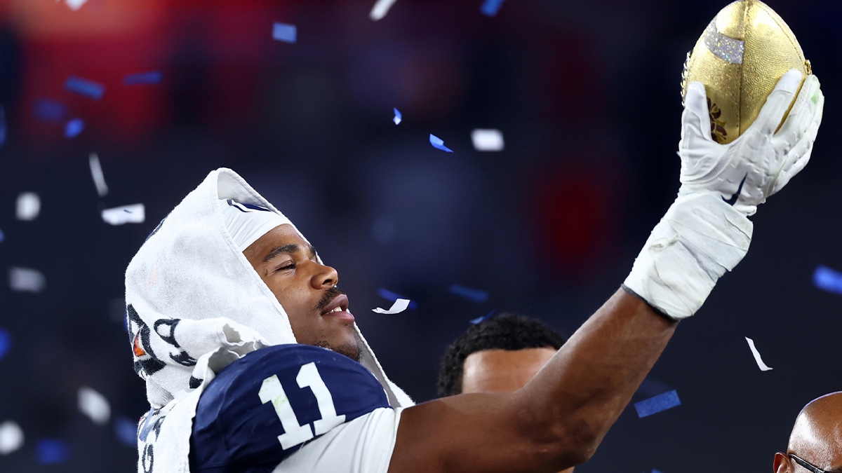 Penn State football’s James Franklin gives update on Abdul Carter’s Fiesta Bowl injury