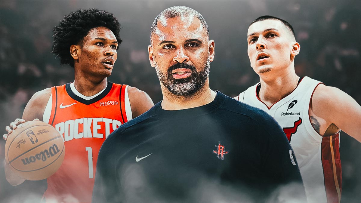 Rockets coach Ime Udoka offers take on Amen Thompson-Tyler Herro altercation