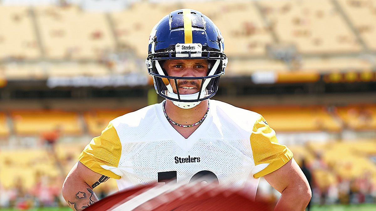 Steelers&#8217; rookie wide receiver takes big step towards return from injury