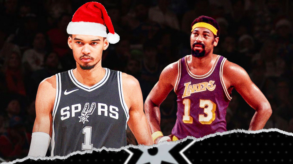 Spurs star Victor Wembanyama&#8217;s Christmas Day dominance vs. Knicks not seen since Wilt Chamberlain