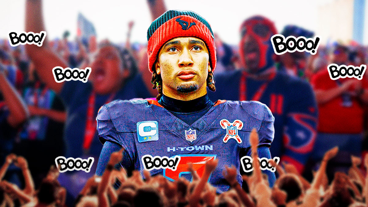 CJ Stroud reacts to fans booing during Texans embarrassing loss to Ravens