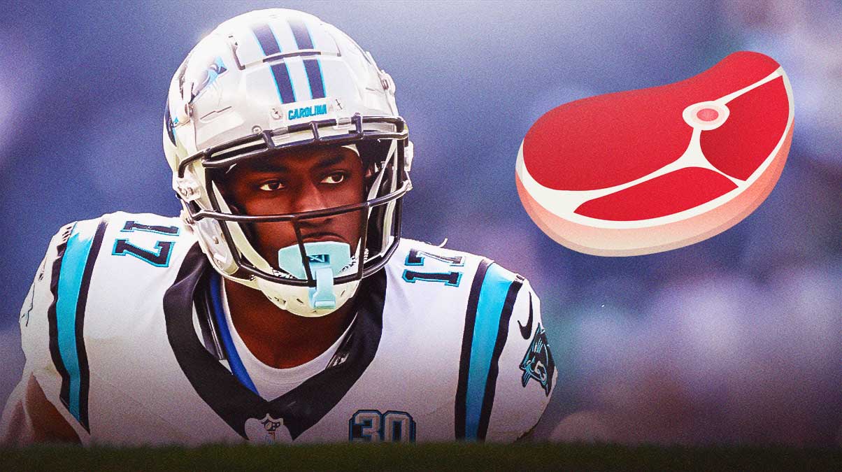 Panthers&#8217; Xavier Legette surprises reporters with raccoon meat