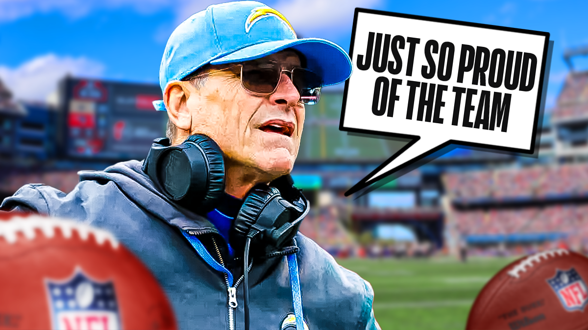Chargers&#8217; Jim Harbaugh talks clinching playoff spot in first season with LA